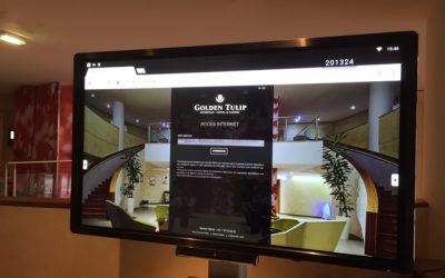 L’Hotel Golden Tulip à Amnéville s’équipe avec un écran tactile Clevertouch