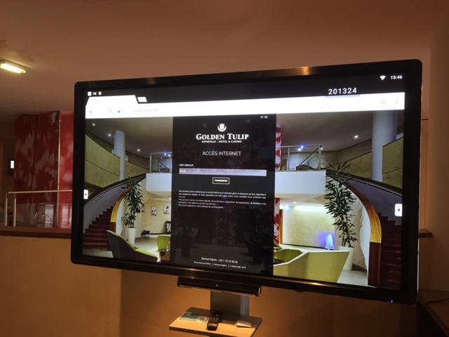 L’Hotel Golden Tulip à Amnéville s’équipe avec un écran tactile Clevertouch